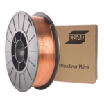 Alambre Para Soldadora Mig - 0,8 x 5 Kg - Cobreado ESAB