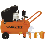 Compresor de Aire Monofasico 2.5 HP x 50 Litros - Con Kit - LUSQTOFF