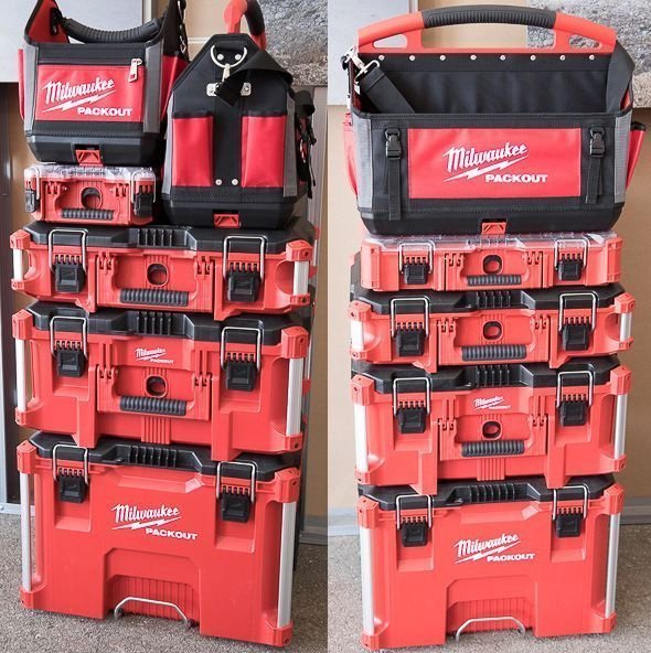 Combo 6 Cajas Carro Porta Herramientas Milwaukee Packout Profesional –  MAQUITOOLS
