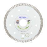 Disco Diamantado Turbo Fino 115mm Ceramicas Porcelanatos - PATROLL