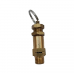 Valvula de Seguridad Bronce - Calibrado Manual C/tirador - Rosca 1/4